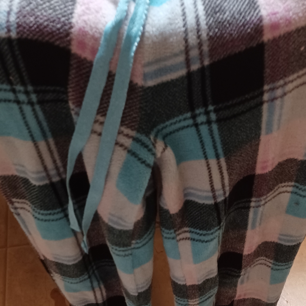 Plush pajama pants